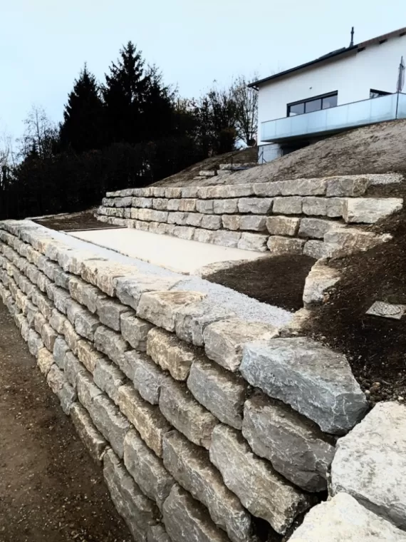 Enrochement paysager permis de construire, Ambérieu-en-Bugey, BOMBOURG TP