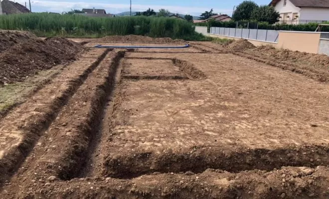 Travaux de terrassement, Ambérieu-en-Bugey, BOMBOURG TP